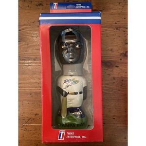 Vintage Tampa Bay Devil Rays Bobblehead TEI 1999 Bat Boy in Uniform MLB Baseball